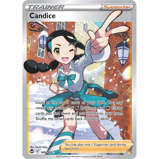 Candice (189/195) [Sword & Shield: Silver Tempest] - Just $2.05! Shop now at Retro Gaming of Denver