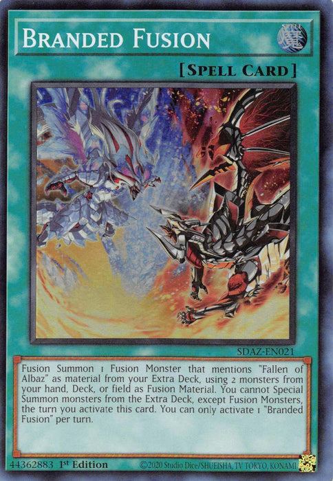Branded Fusion [SDAZ-EN021] Super Rare - for just $0.15! 