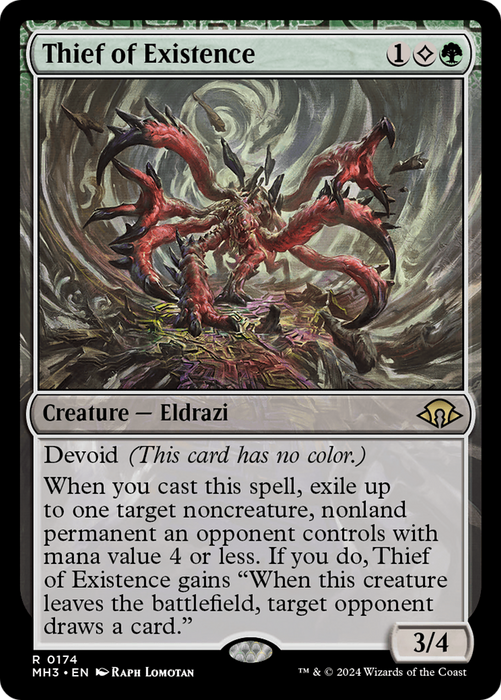 Thief of Existence (MH3-174) - Modern Horizons 3: (devoid) - for just $0.07! 
