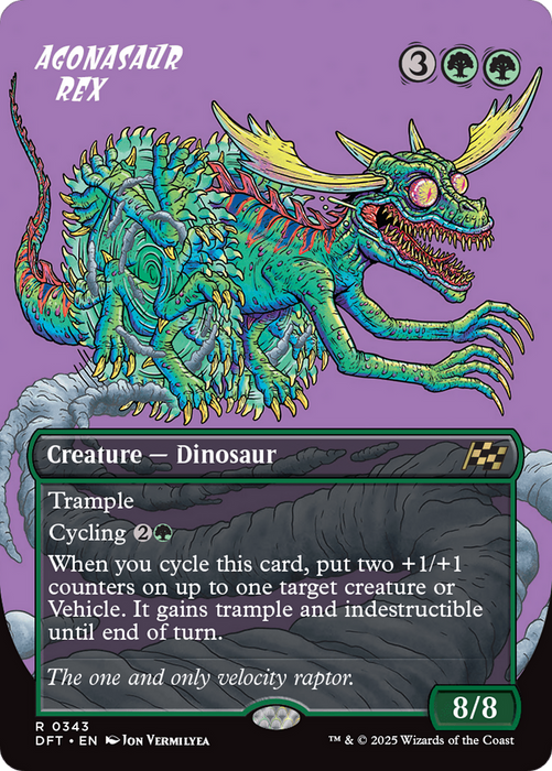 Agonasaur Rex (DFT-343) - Aetherdrift (Borderless) - for just $0.18! 