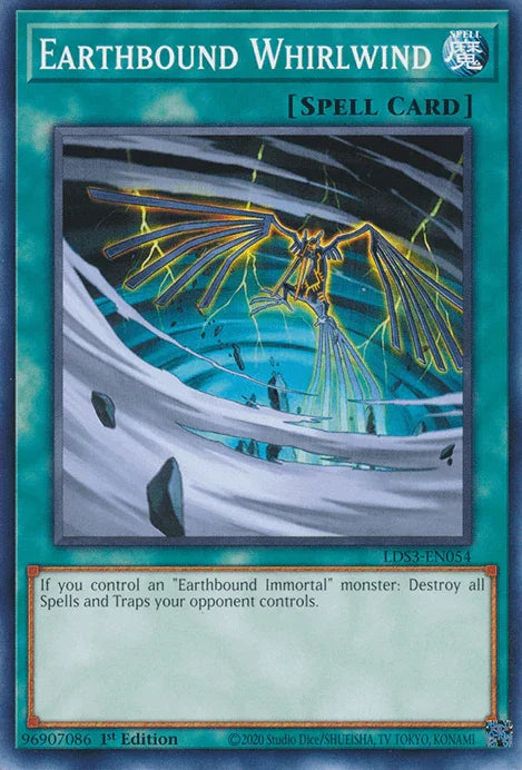Earthbound Whirlwind [LDS3-EN054] Common - for just $0.10! 