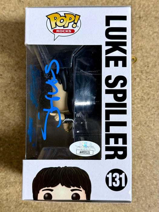 Complete Band Signed The Struts #131 Luke Spiller Funko Pop! With JSA COA - for just $180! 
