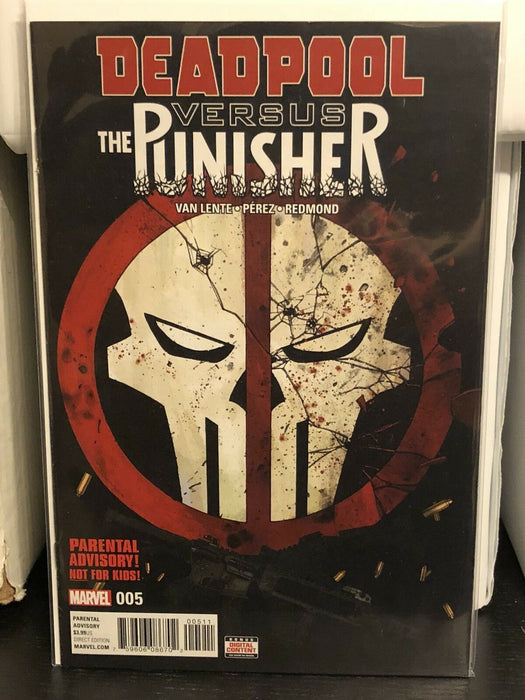Deadpool Versus Punisher 1 2 4 5  Set Of 4 Books 1st Prints Missing #3 Marvel - for just $14.99! 