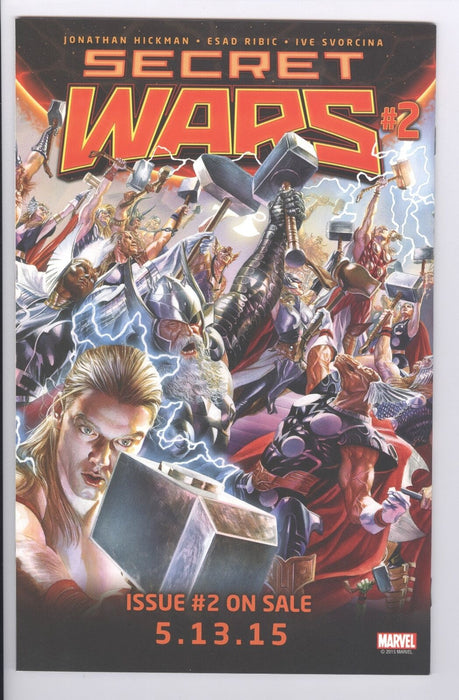 Secret Wars #1 Cover A 1st Printing Regular Alex Ross Cover Marvel Universe - for just $9.99! 