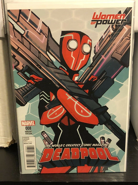 Deadpool #8 Vol. 5 Annie Wu Woman Of Power Variant 2016 Marvel Comics - for just $12.99! 