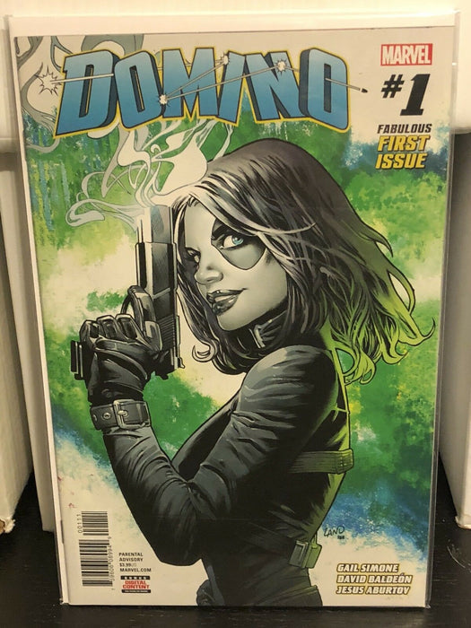 Domino #1 Gail Simone Greg Land 1st Print Marvel Comics 2018 Deadpool Wade - for just $5.99! 