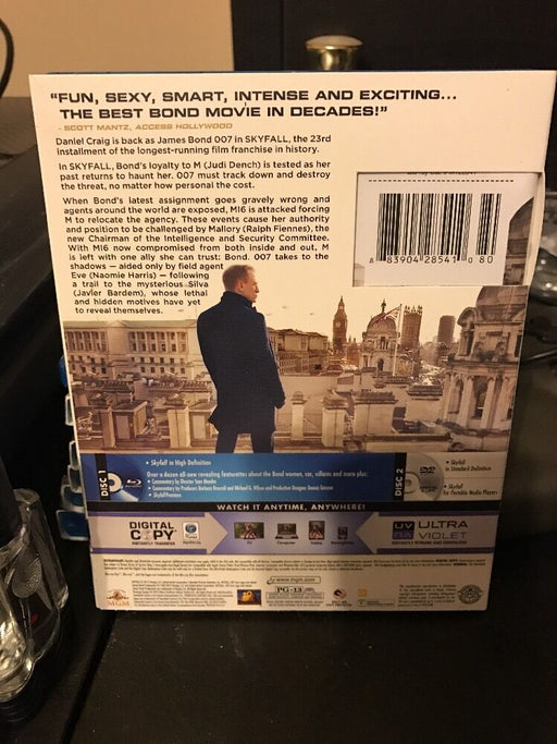 Skyfall Blu-ray/DVD, 2013 No Digital Copy James Bond 007 - for just $7.99! 