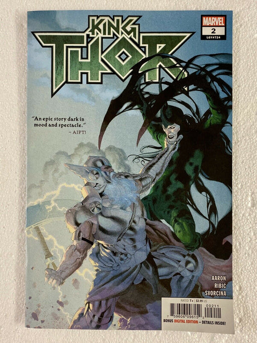 King Thor #2 Cover A Loki Jason Aaron Esad Ribic 2019 Marvel Comics - for just $4.99! 
