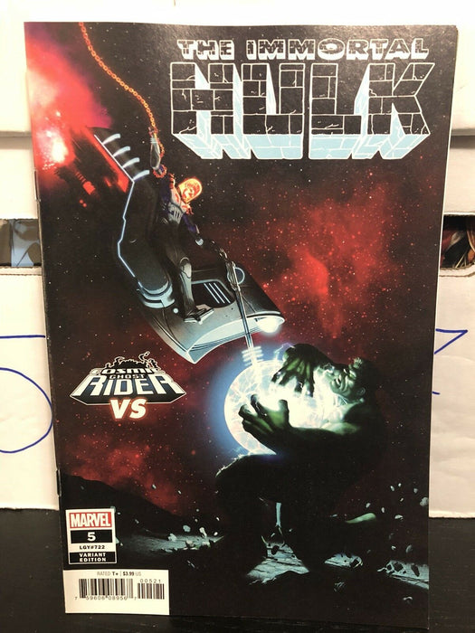 Immortal Hulk #5 Rahzzah Cover B Cosmic Ghost Rider Variant 2018 Marvel Comics - for just $11.99! 