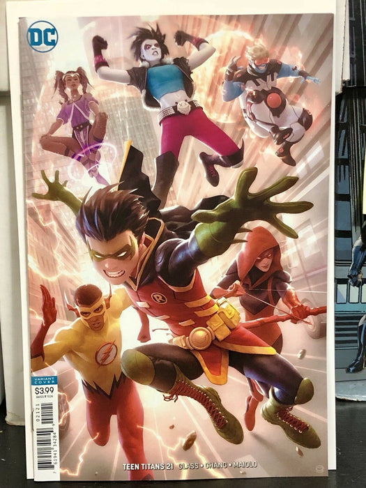 Teen Titans Vol 6 #21 Alex Garner Cover B Variant DC Comics 2018 Robin Flash - for just $14.99! 