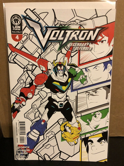 Voltron Legendary Defender Vol. 2 #4 Cover A Lion Forge Black Blue Red Green - for just $3.99! 