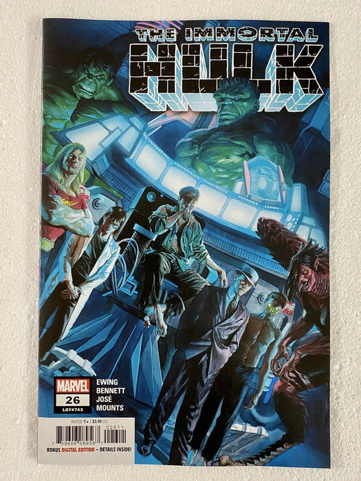 The Immortal Hulk #26 Alex Ross Cover A 2019 Marvel Comics - for just $5.99! 
