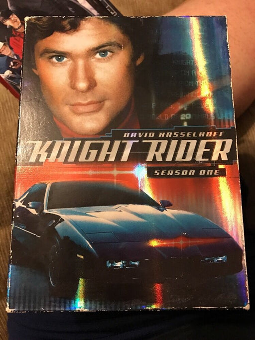Knight Rider - Season 1 (DVD, 2004, 4-Disc Set) David Hasselhoff KITT Industries - for just $9.99! 