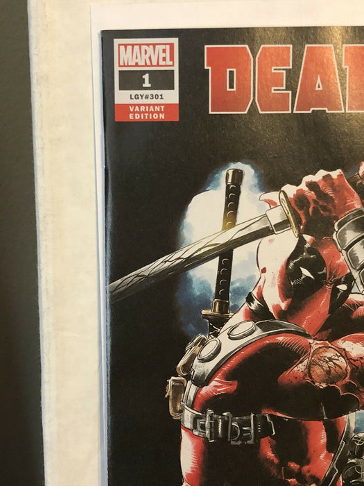 Deadpool #1 Volume 5 Incentive Mike Deodato Jr Variant Cover Wade Wilson 2018 - for just $24.99! 