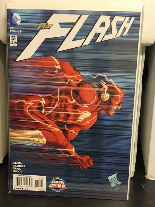 The Flash #51 John Romita Jr Month Cover B Variant DC Comics 2016 Barry Allen - for just $14.99! 