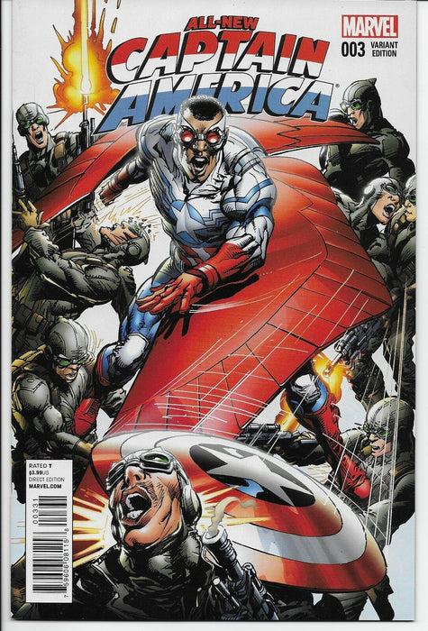 All-New Captain America #3 Neal Adams 1:25 Variant (2015) Marvel Falcon - for just $14.99! 