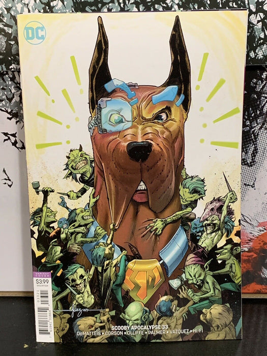 Scooby Doo Apocalypse #33 Cover B Javier Fernandez Variant 2019 Mystery - for just $12.99! 