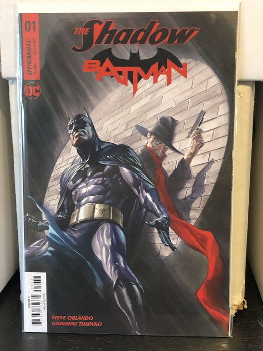 The Shadow Batman #1 Alex Ross Variant Dynamite DC Comics - for just $9.99! 