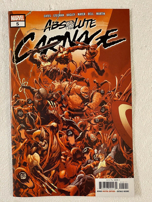 Absolute Carnage #5 Ryan Stegman Cover A 1st Print Marvel Comics 2019 - for just $7.99! 