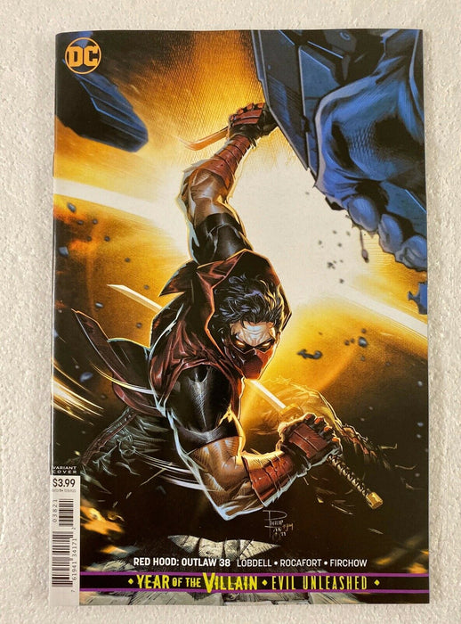 Red Hood Outlaw #38 Cover B Tan Variant DC Comics 2019 First App Of Monster Arm - for just $6.99! 