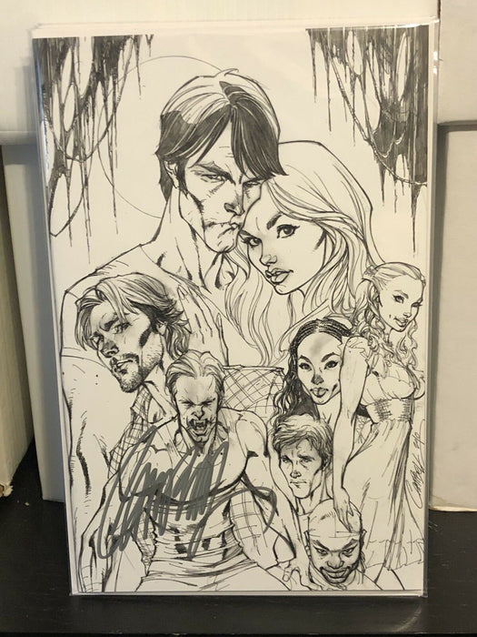 True Blood #1 J Scott Campbell Retailer Incentive Sketch Cover Bill Sookie - for just $29.99! 