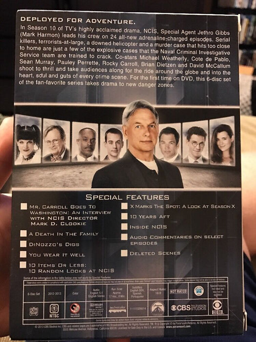 NCIS: The Tenth Season (DVD, 2013, 6-Disc Set) - for just $9.99! 