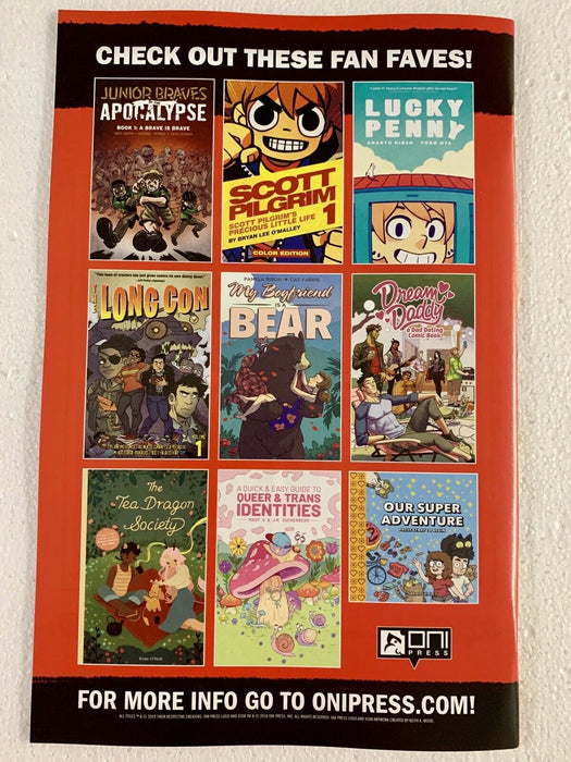 Rick And Morty PRESENT Flesh Curtains #1 Cannon And Enger Variant ONI PRESS 2019 - for just $17.99! 