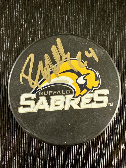 Randy Moller Hand Signed Buffalo Sabres NHL Hockey Puck - for just $15! 