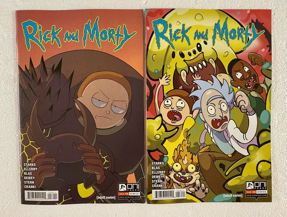 Rick And Morty #56 Cover A Ellerby And B Allen-Mcdowell Set Of 2 Oni Press - for just $5.49! 