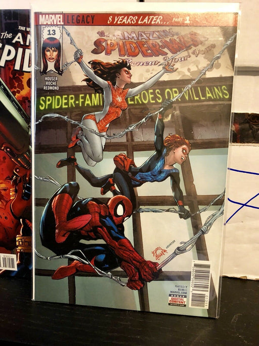 Amazing Spider-Man Renew Your Vows #13 Cover A & Lenticular Swipe #252 - for just $17.99! 