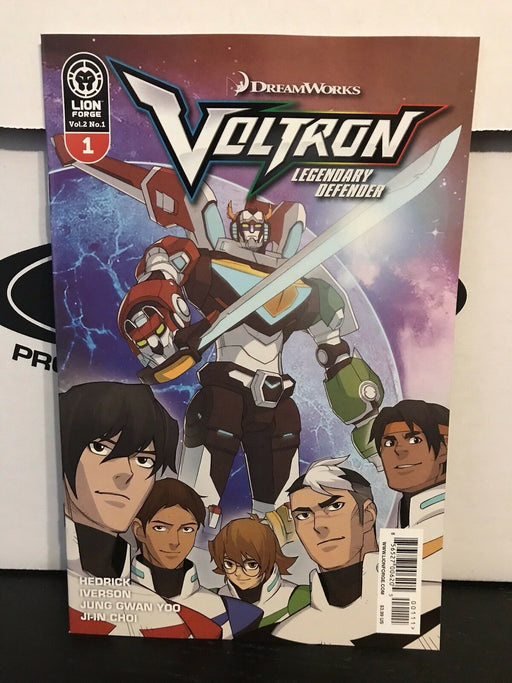 Voltron Legendary Defender Vol 2 #1 2017 Lion Forge Black Paladin Blue Green Red - for just $3.99! 
