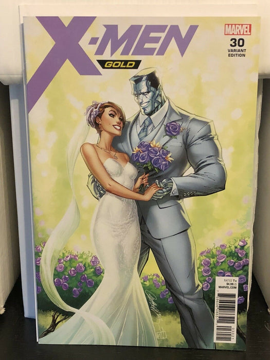 X-Men Gold #30 J Scott Campbell Kitty Prude & Colossus Wedding Variant Marvel - for just $14.99! 