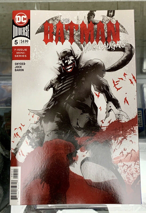 Batman Who Laughs #5 Set Of 2 Jock Cover & Kalvachev Variant DC Comics 2019 - for just $14.99! 