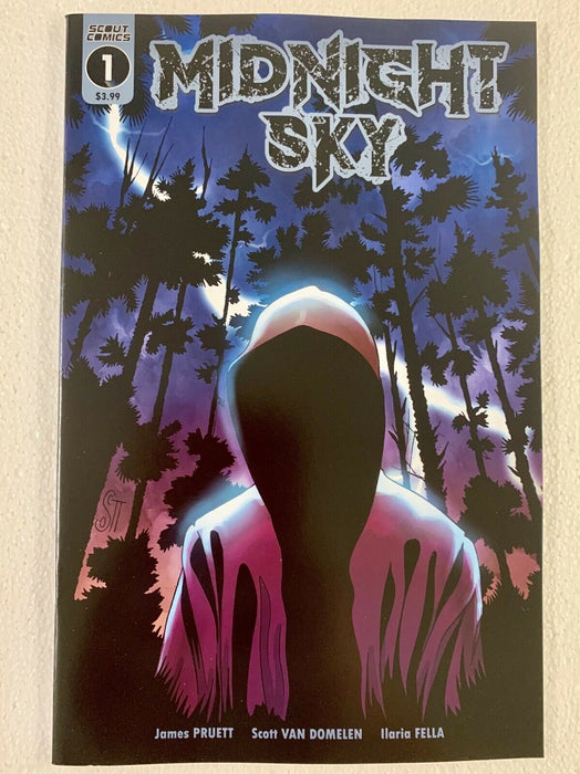 Midnight Sky #1 VAN DOMELEN Cover A Scout Comics 2019 James Pruett Ilaria Fella - for just $6.99! 