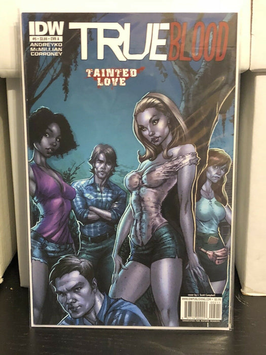 True Blood Tainted Love #5 J Scott Campbell Cover A IDW Comics HBO Stackhouse - for just $9.99! 