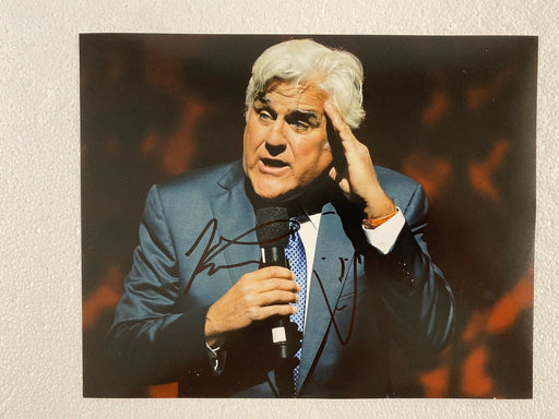 Jay Leno Signed 8x10 Photo Tonight Show Comedy Legend Auto Garage Show Biz PROOF - for just $25! 