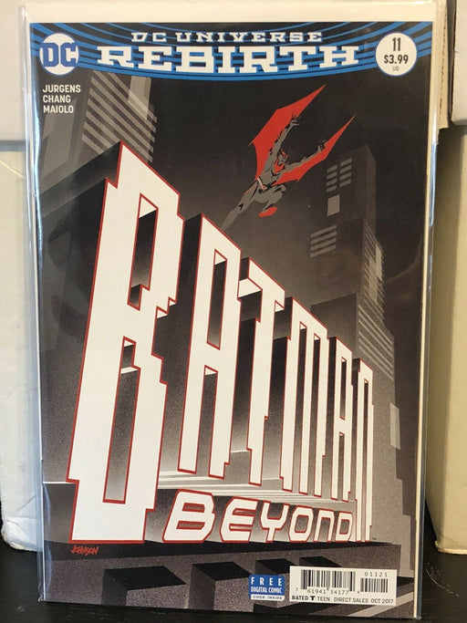Batman Beyond #11 Martin Ansin Cover B Variant Rebirth DC Comics - for just $9.99! 
