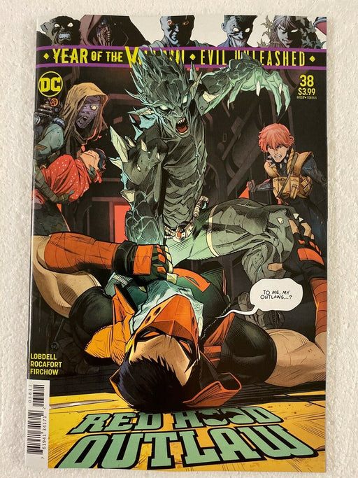 Red Hood Outlaw #38 Cover A DC Comics 2019 First Appearance Of Monster Arm - for just $6.99! 