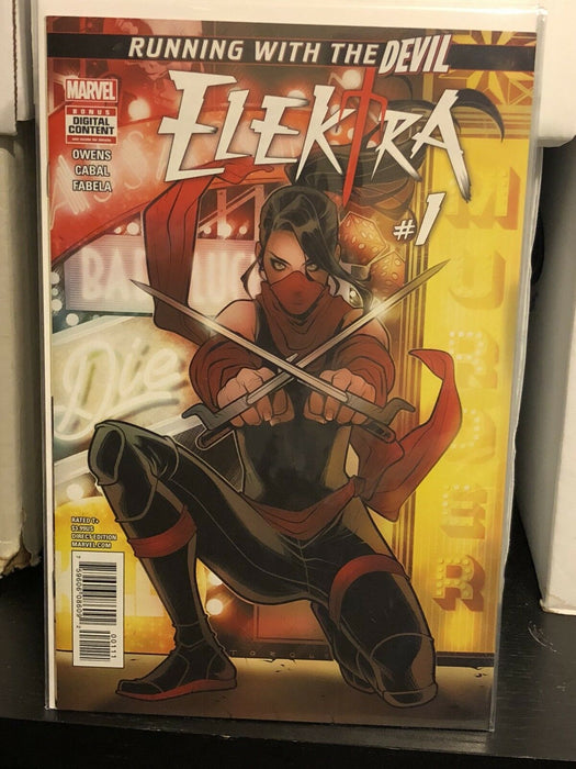 Elektra #1 Elizabeth Torque Cover A 2017 Juann Cabal Marvel Comics - for just $8! 