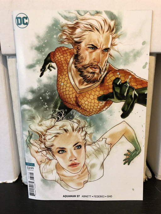 AQUAMAN #37 VARIANT COVER B DOLPHIN MIDDLETON DC COMICS - for just $7.99! 