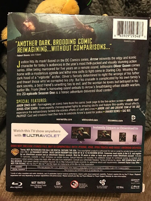 Arrow: The Complete First Season (Blu-ray/DVD, 2013, 9-Disc Set) Green Diggle - for just $14.99! 