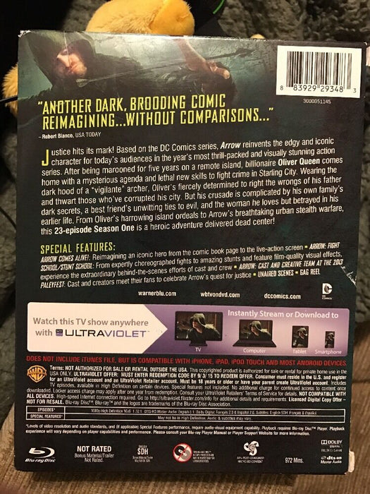 Arrow: The Complete First Season (Blu-ray/DVD, 2013, 9-Disc Set) Green Diggle - for just $14.99! 