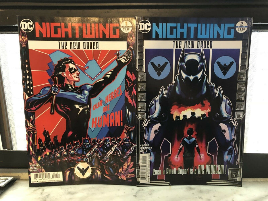 Nightwing The New Order Issue Number #1 + #2 DC Comics Batman - for just $12.99! 