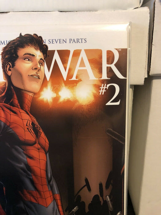 Civil War #2 Michael Turner Spider-Man Unmasked Variant (2006) Marvel Comics - for just $29.99! 