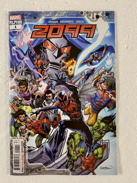 2099 Alpha #1 Gleason Cover A 2019 Marvel Comics Miguel O’Hara Future - for just $6.99! 