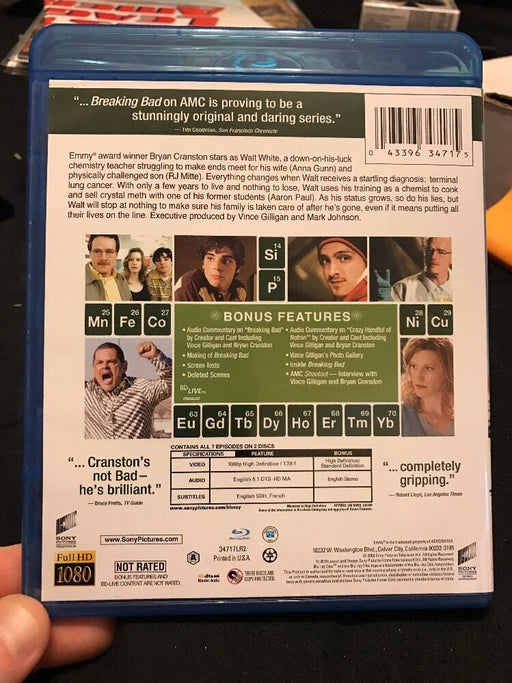 Breaking Bad: The Complete First Season (Blu-ray Disc, 2010, 2-Disc Set) - for just $9.99! 