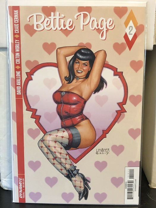Bettie Page #2 Linsner Cover Dynamite Archie Veronica Riverdale - for just $9.99! 