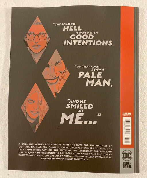 Harleen #1 Stejpan Sejic Book One Cover B Variant DC Comics Black Label - for just $14.99! 