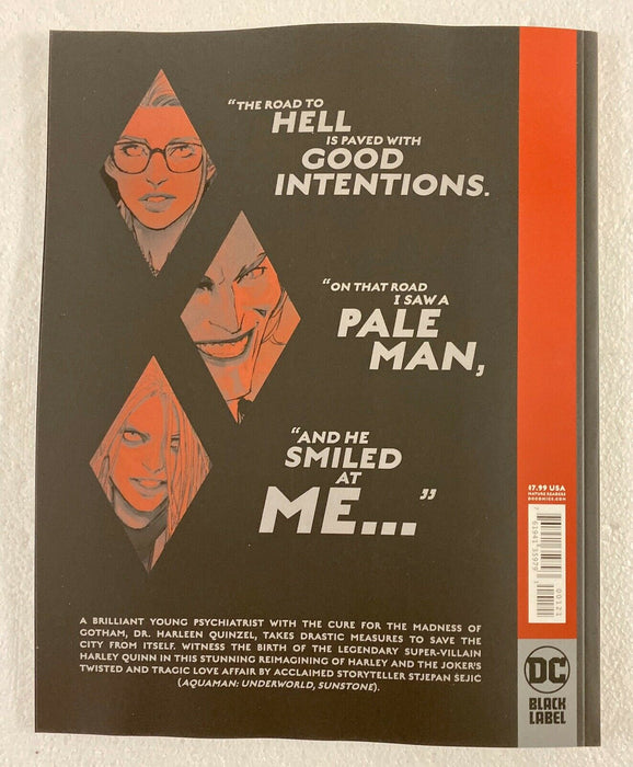 Harleen #1 Stejpan Sejic Book One Cover B Variant DC Comics Black Label - for just $14.99! 