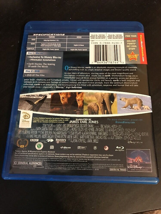 Disneynature - Earth (Blu-ray Disc, 2009) - for just $7.99! 